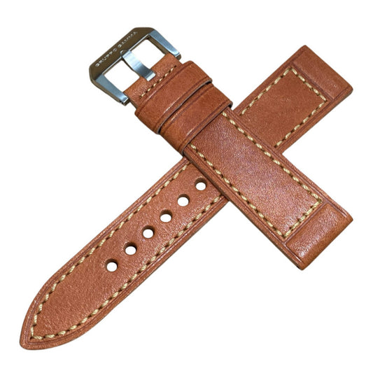 Toscana Closed Stitching 24mm, Brown XL