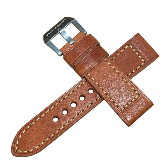 Toscana Closed Stitching 24mm, Brown